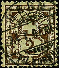 2 Rp. olivbraun