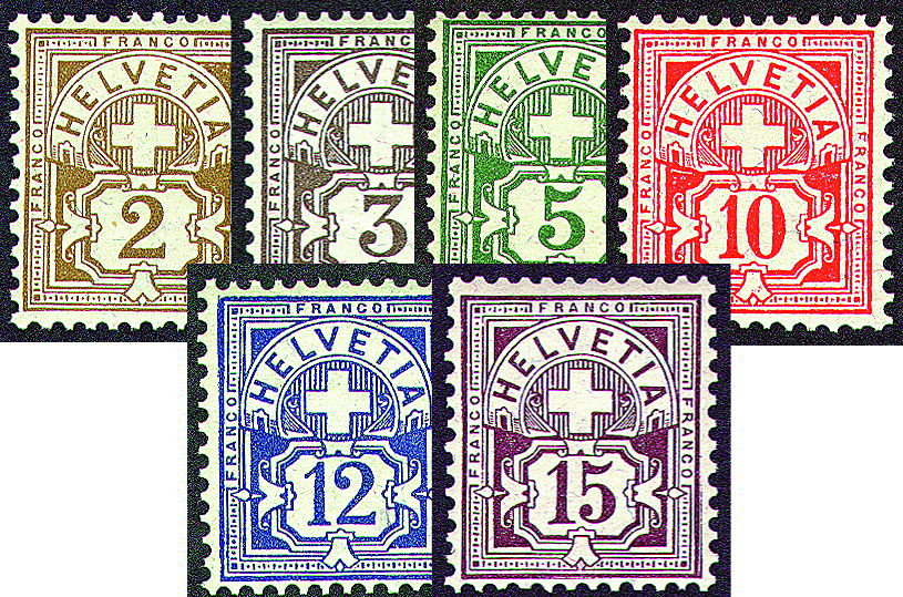 1906, Ziffermuster