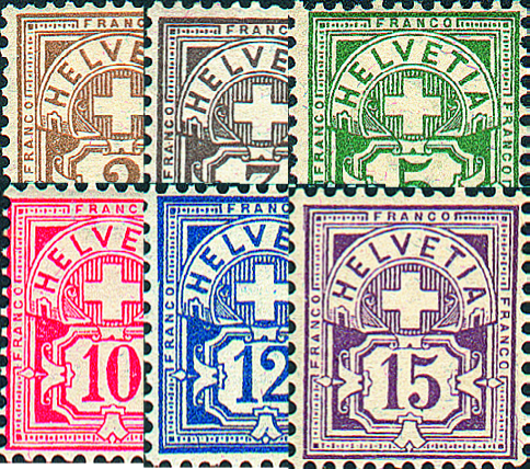 1906, Ziffermuster