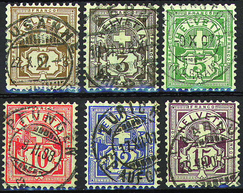 1906, Ziffermuster