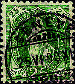 25 Rp. grün