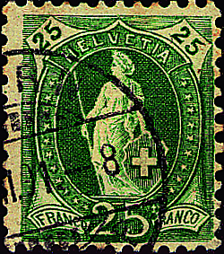 25 Rp. grün