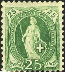 25 Rp. grün