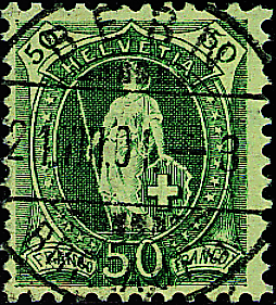 50 Rp. grün