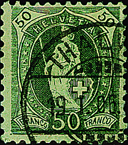 50 Rp. grün
