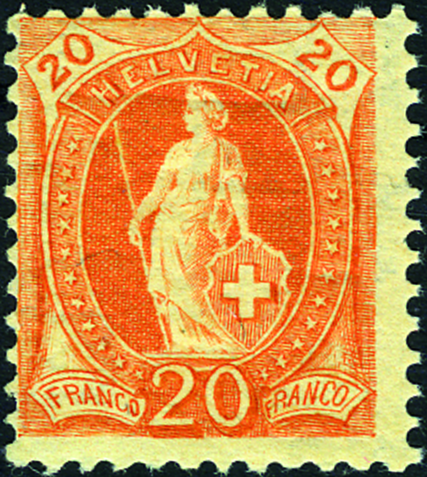 20 Rp. rötlichorange