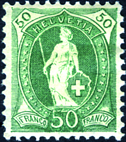 50 Rp. grün