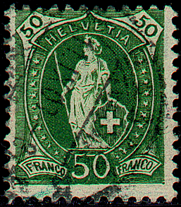 50 Rp. grün