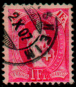 1 Fr. karminrosa