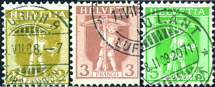 1907, Neue Zeichnungen, Tellknabe im Rahmen