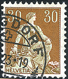 30 Rp. hellbraun-grün
