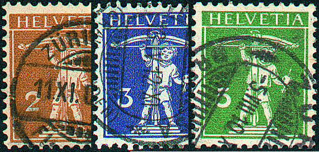 1909, Tellknabe mit Armbrust