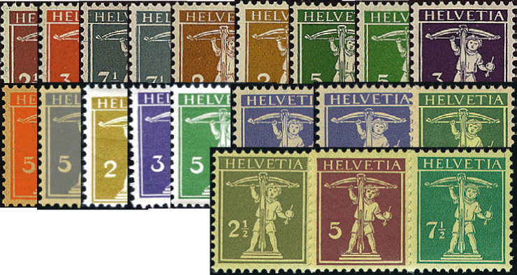 1909-1933, Tellknabe mit Armbrust