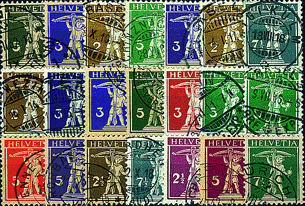 1909-1933, Tellknabe mit Armbrust