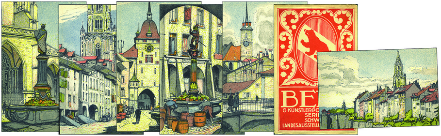 1914, Landi Bern, Künstlerkarten-Serie C