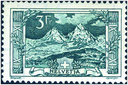 3 Fr. Mythen blaugrün