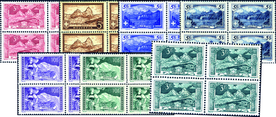 1914-1931, Gebirgslandschaften