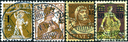 1915, Aufbrauchsausgaben mit neuen Wertaufdrucken
