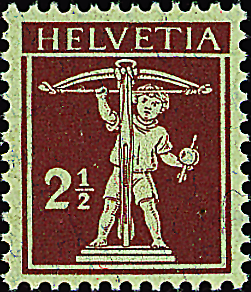 2 1-2 Rp. bräunlichlila