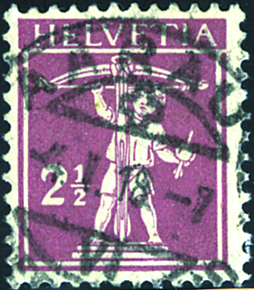 2 1-2 Rp. bräunlichlila