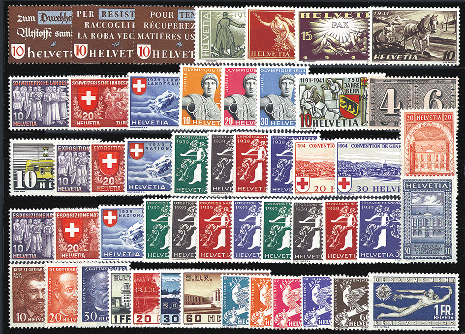 Komplett-Kollektion: Sondermarken vor 1945