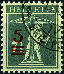 5 - 7 1/2 Rp. grau, Type 3
