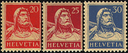 1914-1933, Tellbrustbild