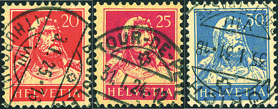 1914-1933, Tellbrustbild