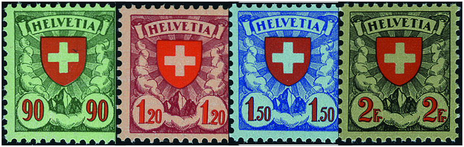 1924-1940, Wappenmuster