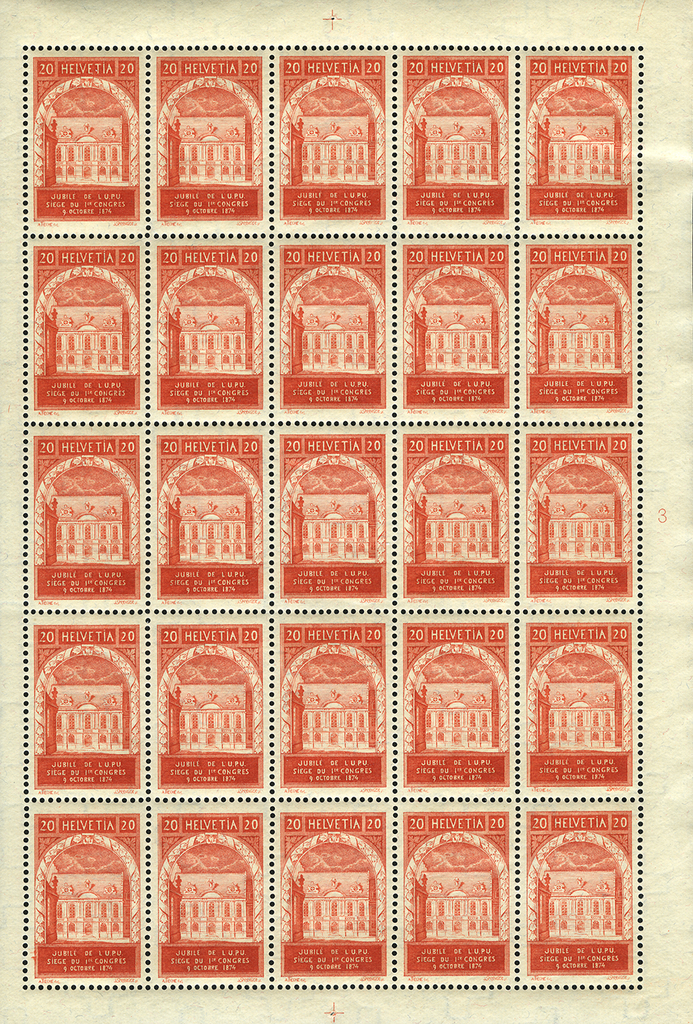 1924, 50 Jahre Weltpostverein