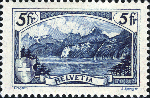 5 Fr. Rütli blau