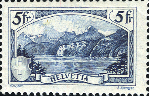 5 Fr. Rütli blau