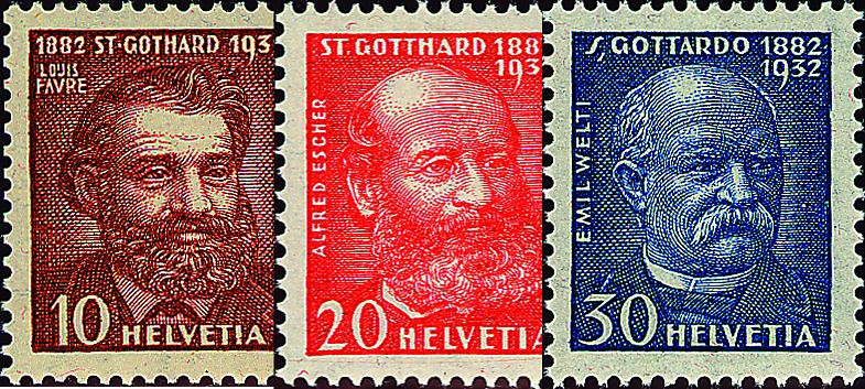 1932, 50 Jahre Gotthardbahn