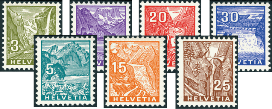 1934, Landschaftsbilder (Buchdruck)