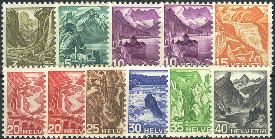 1936-1938, Neue Landschaftsbilder (Stichtiefdruck)