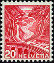 20 Rp. Val Leventina, nachgestochene Platte