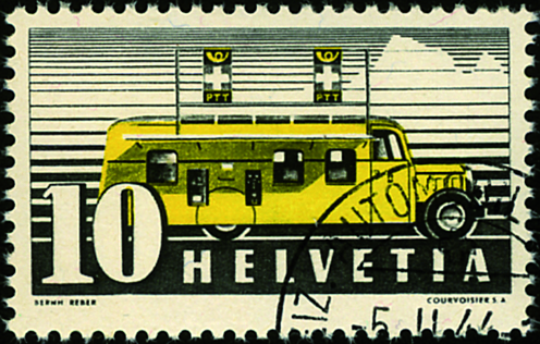 10 Rp. schwarz-gelb
