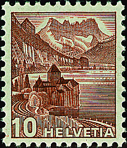 10 Rp. rötlichbraun