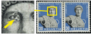 30 Rp. Apollo, blau-grauschwarz, &quot;Apollo mit offenem Auge&quot;