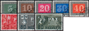1945, Gedenkausgabe zum Waffenstillstand in Europa (Paxmarken)
