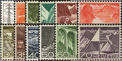 1949, Technik und Landschaft