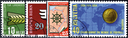 1954, Werbe- und Gedenkmarken