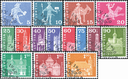 1960-1968, Postgeschichtliche Motive und Baudenkmäler