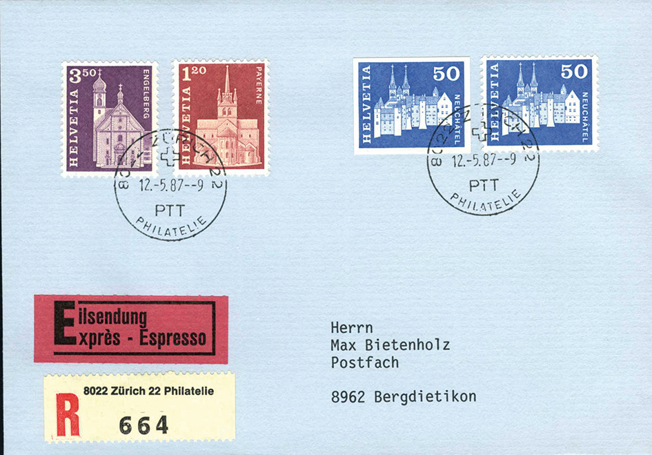 50 Rp. Neuenburg, &quot;Ungezähnt&quot;