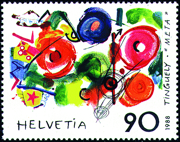 90 Rp. Métamécaique", J. Tinguely