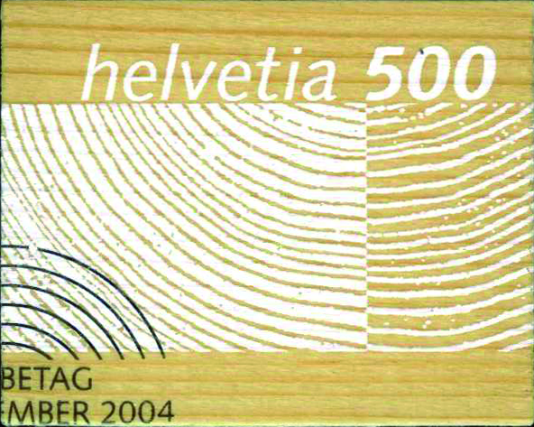 500 Rp. Holzfaserung (selbstklebend)