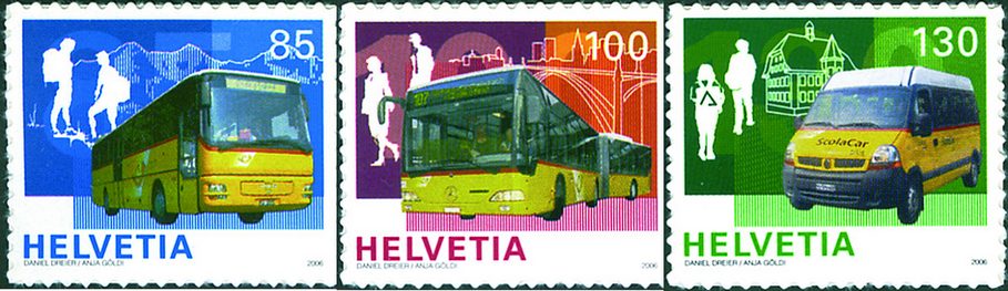 2006, 100 Jahre Postauto Schweiz