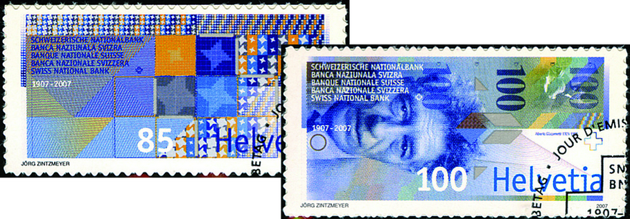 2007, 100 Jahre Schweizerische Nationalbank