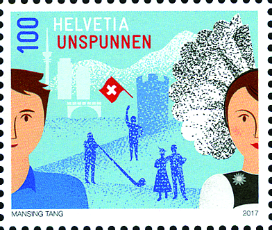 100 Rp. Unspunnen