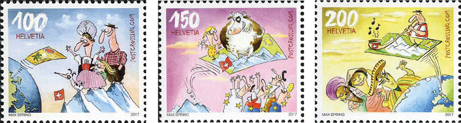 2017, Postcrossing